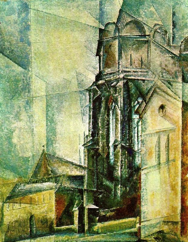 lyonel feininger ostra koret av katedralen i halle oil painting image
